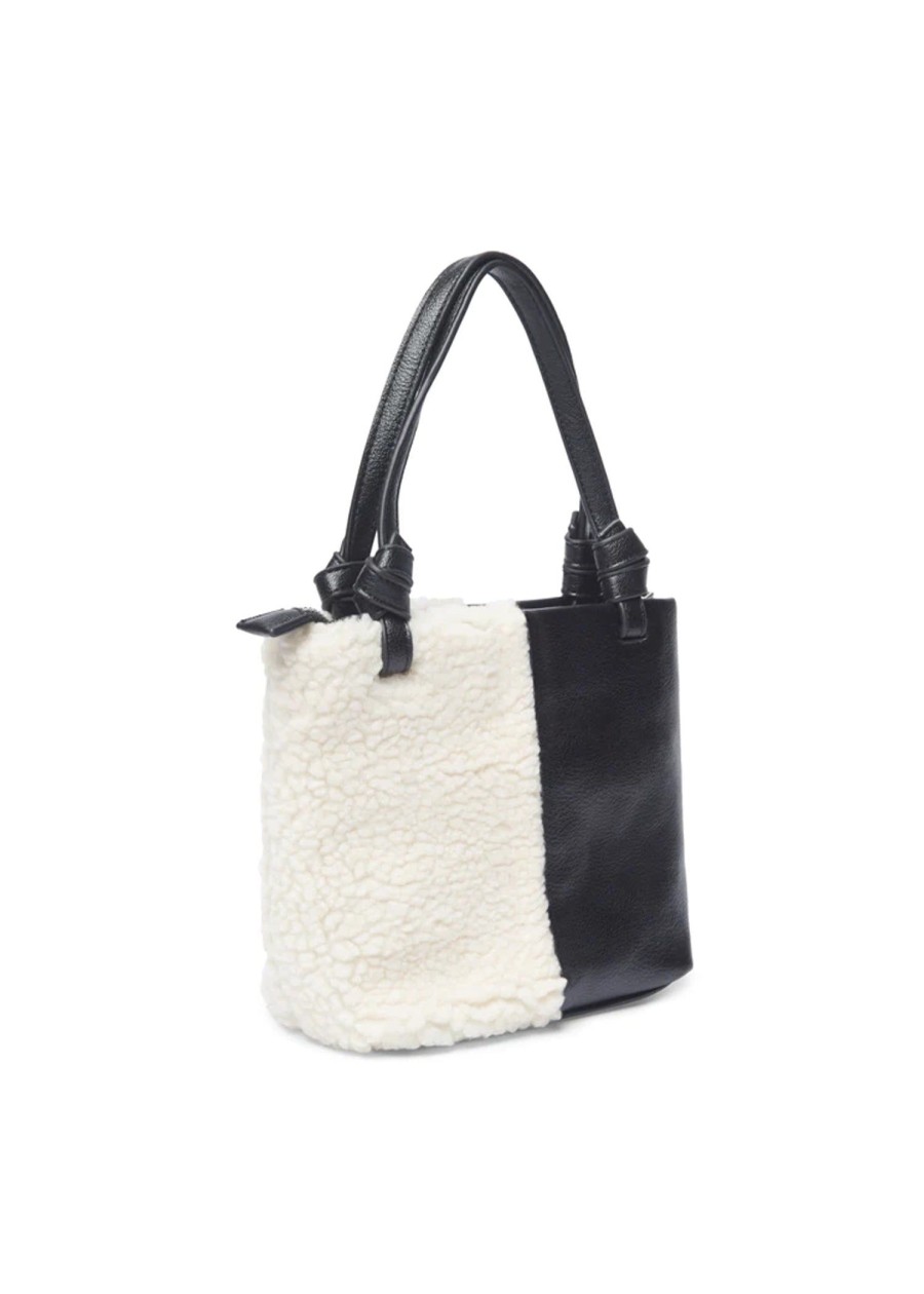 Accessories Sundance Shoes Totes | Chinese Laundry Addison Tote Black / White