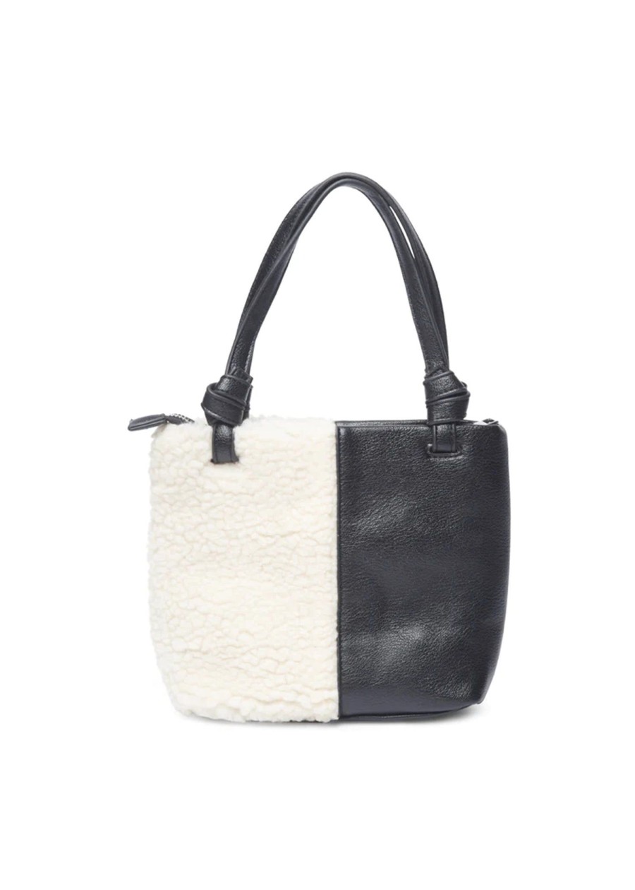 Accessories Sundance Shoes Totes | Chinese Laundry Addison Tote Black / White