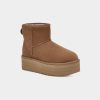 Shoes Sundance Shoes | Ugg® Classic Mini Platform Boot Chestnut