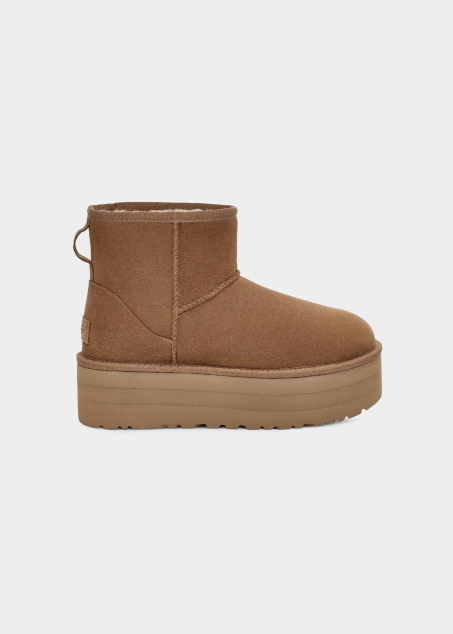 Shoes Sundance Shoes | Ugg® Classic Mini Platform Boot Chestnut