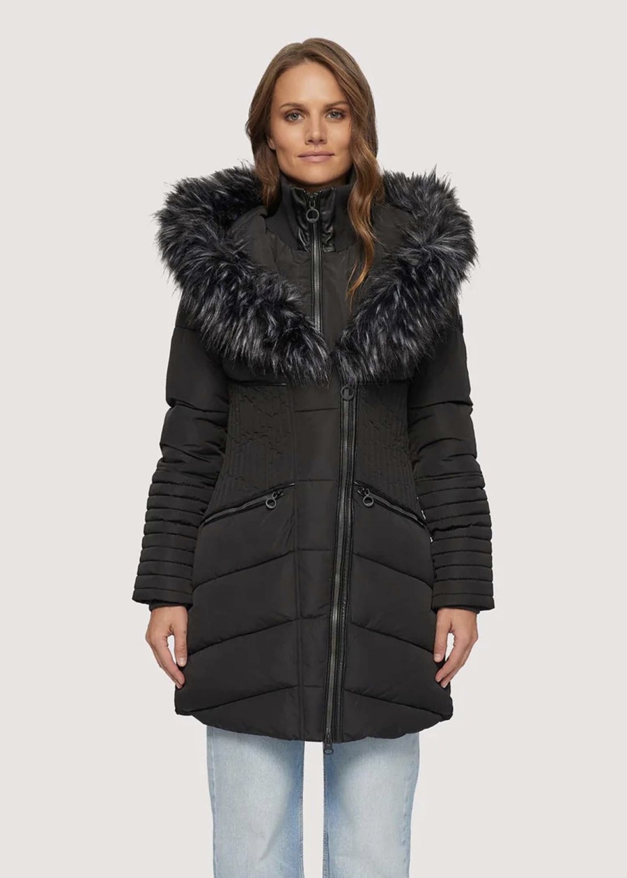 Clothes Sundance Shoes | Noize Gigi Faux Fur Parka - Fs