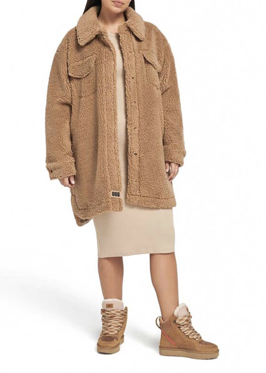 Clothes Sundance Shoes | Ugg®Frankie Fluff Shirt Jacket - Fs