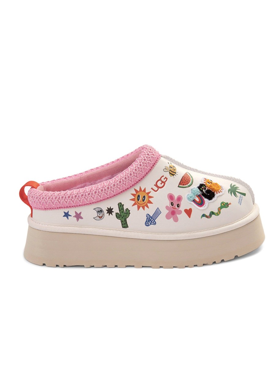 Shoes Sundance Shoes Slippers | Ugg® Tazz Pop Sketch Slipper White