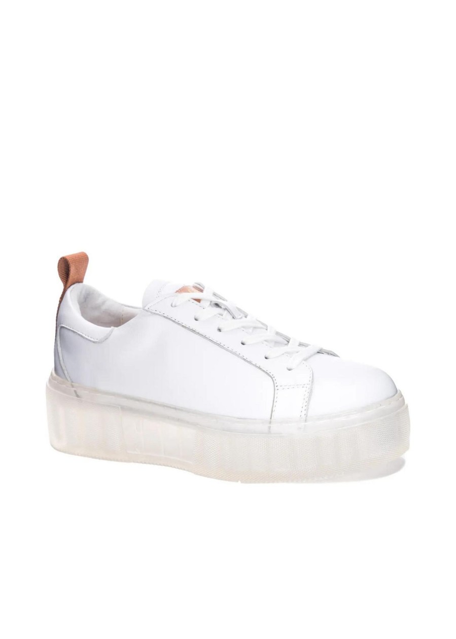 Shoes Sundance Shoes Sneakers | 42 Gold Glee Sneaker White