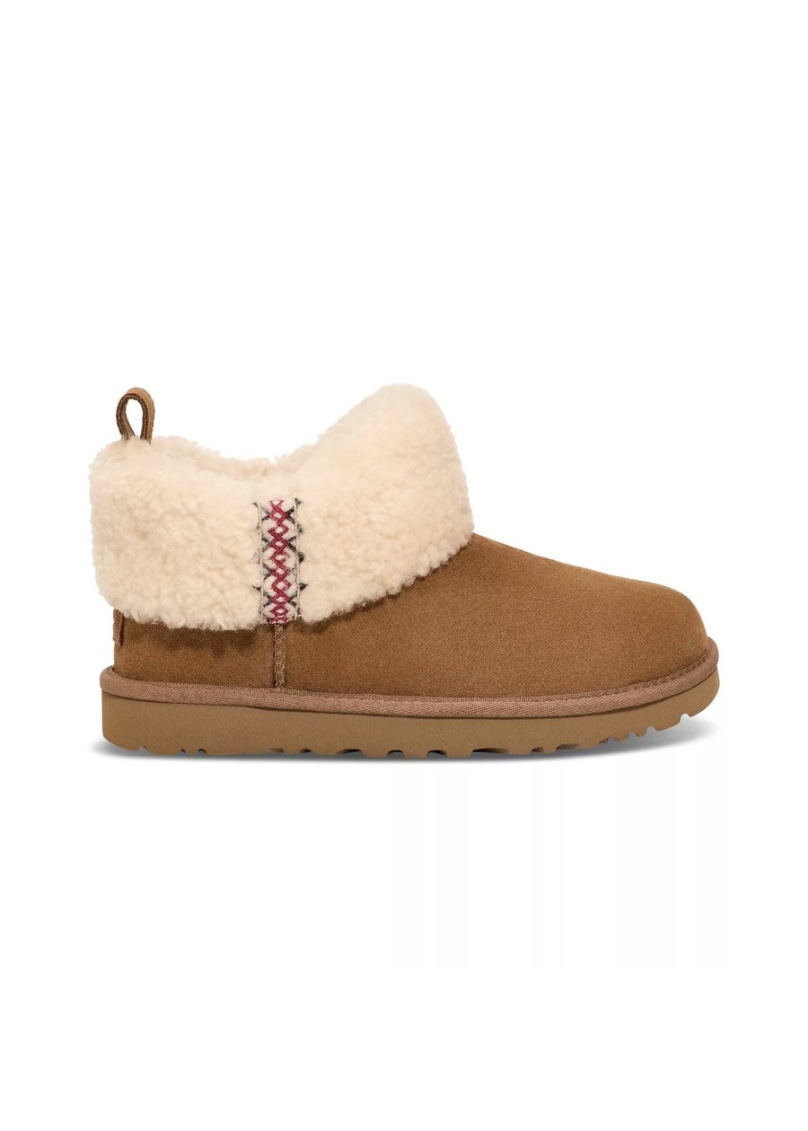 Shoes Sundance Shoes | Ugg®Ultra Mini Braid Slip-On Bootie