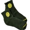 Accessories Sundance Shoes | Free People Smiley Face Socks Forest