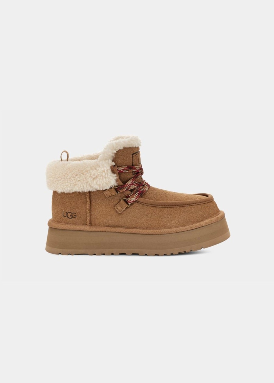 Shoes Sundance Shoes | Ugg® Funkarra Cabin Cuff Boot Chestnut