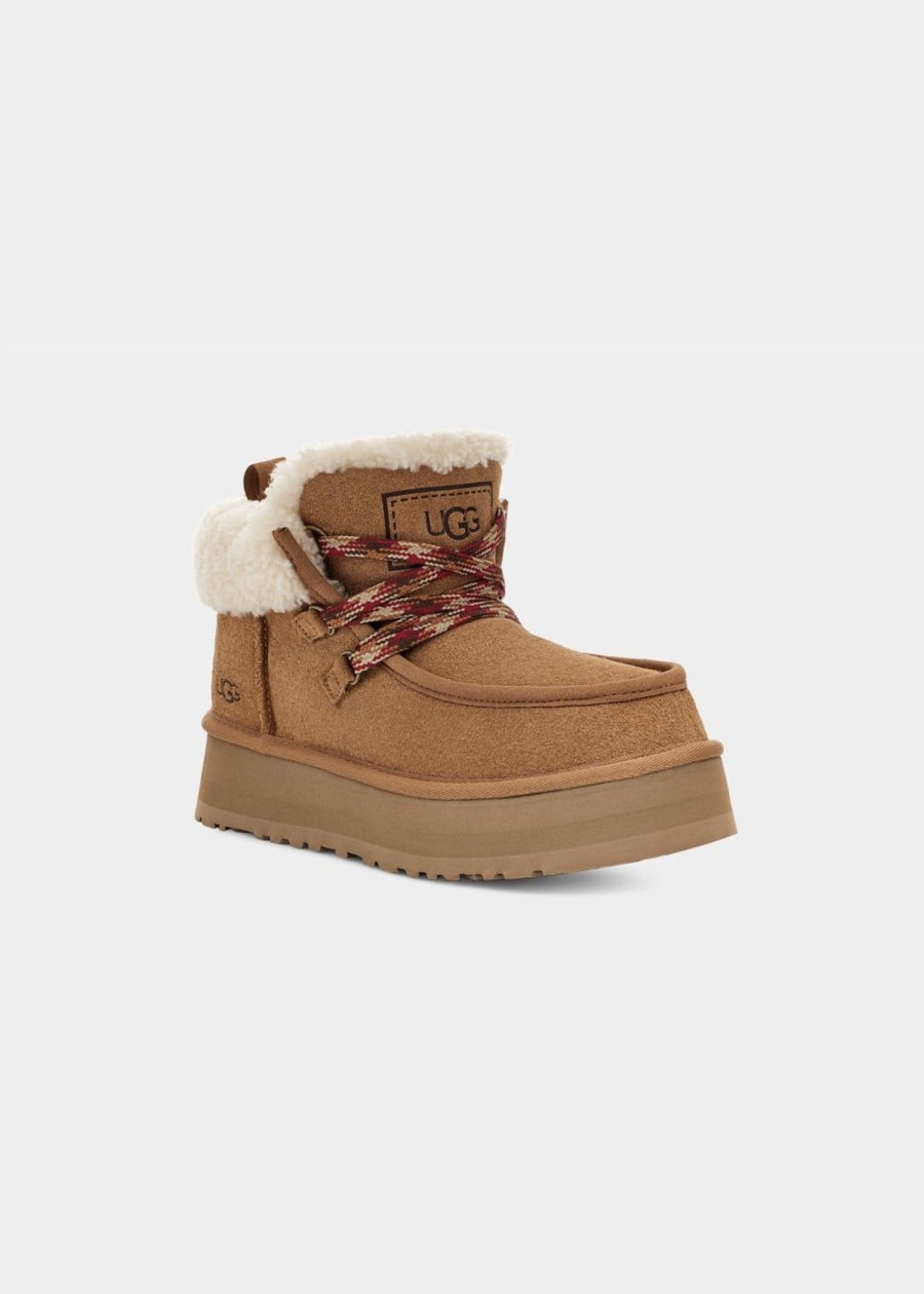 Shoes Sundance Shoes | Ugg® Funkarra Cabin Cuff Boot Chestnut