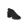 Shoes Sundance Shoes Sandals | Eileen Fisher Cue Knit Sandal Black