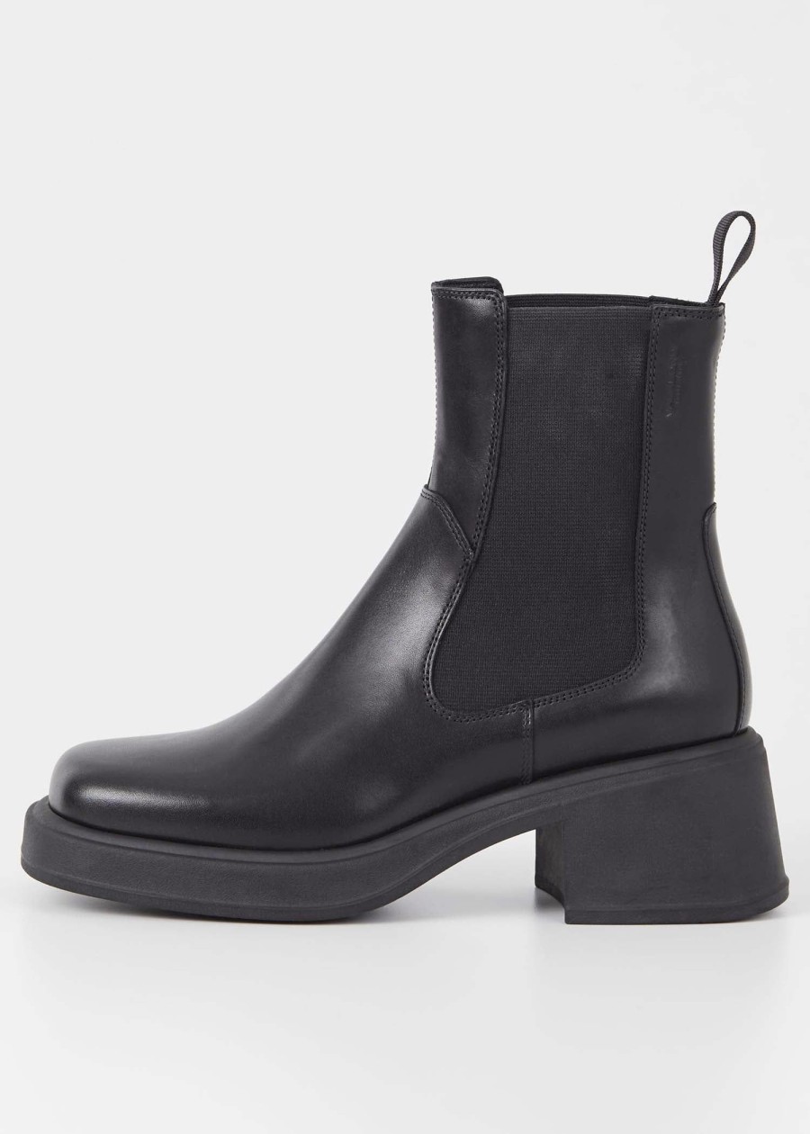 Shoes Sundance Shoes | Vagabond Shoemakers Dorah Chelsea Boot - Fs Black