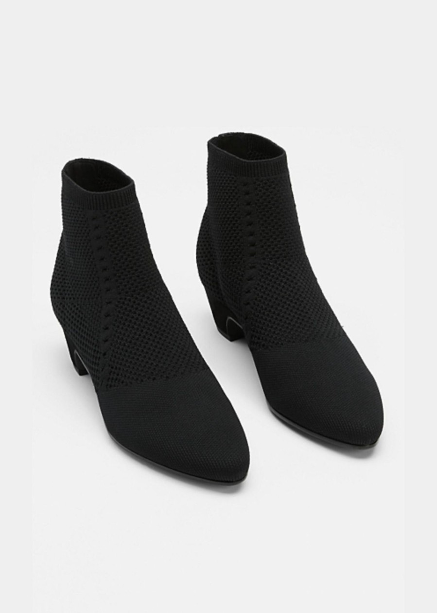 Shoes Sundance Shoes | Eileen Fisher Purl Stretch Bootie Black