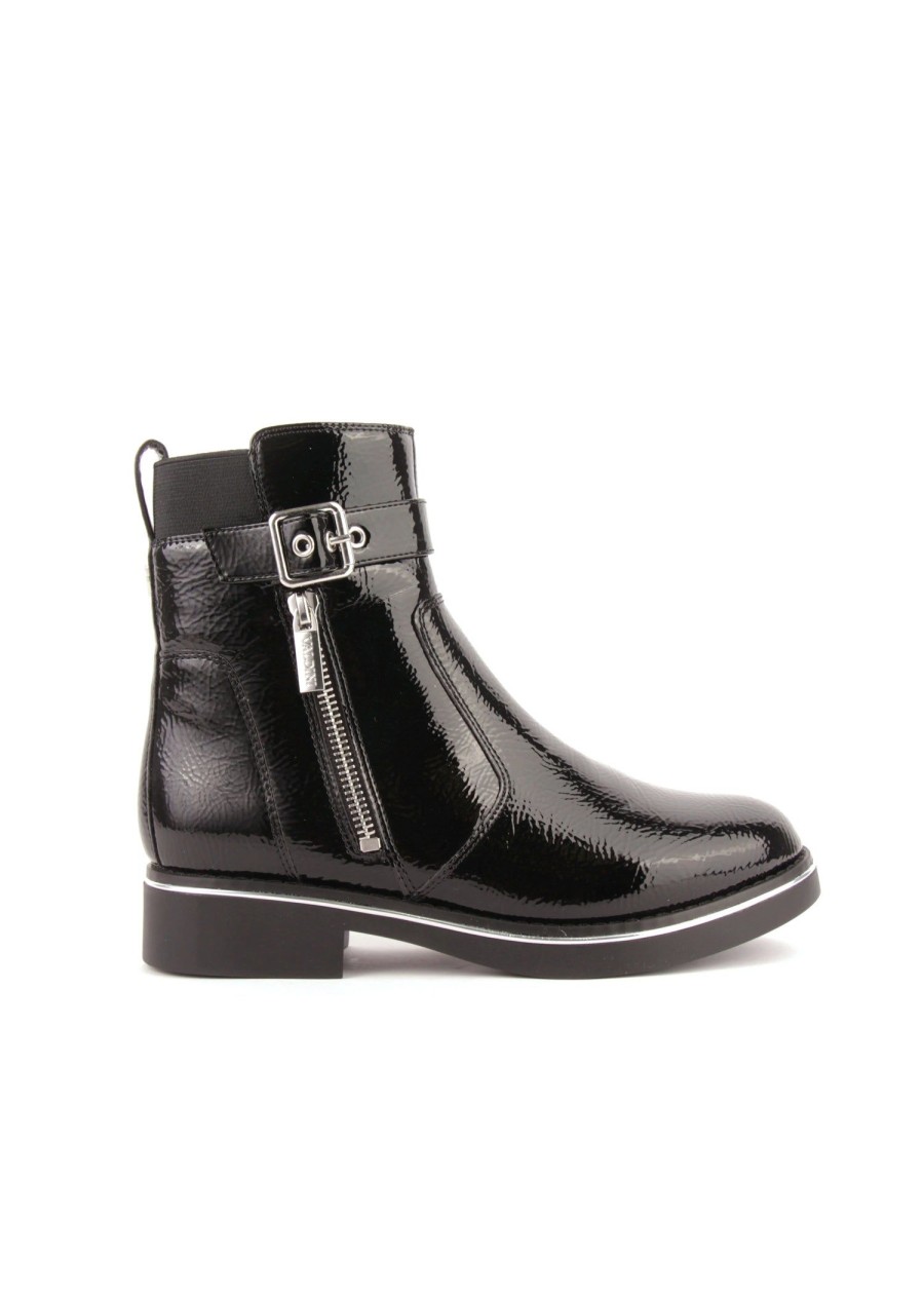 Shoes Sundance Shoes | Valdini Peppy Waterproof Boot - Fs Black Patent